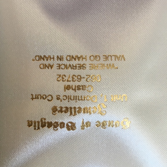 Silver necklace with amber drop - Picture 2 of 5